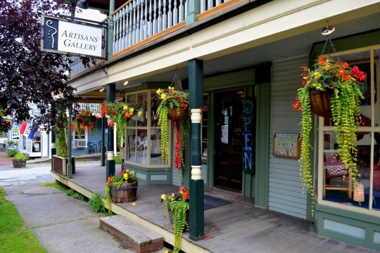 Artisans Gallery in Waitsfield, Vermont.