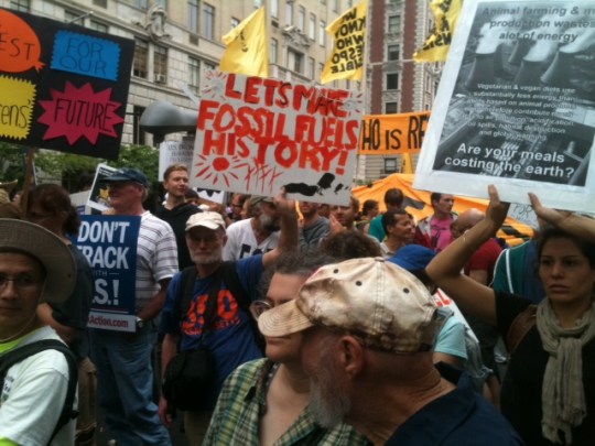 The People's Climate March, September 2014