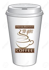 Cup of take out coffee